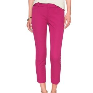 Banana Republic Fuschia Sloan Pant